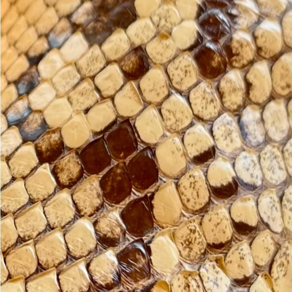 SOLD !!! Awesome Justin Exotic Rock Python Boots🤠 - Picture 1 of 11